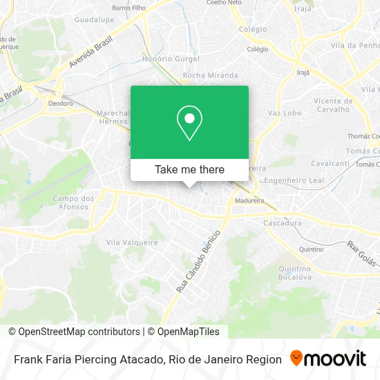Frank Faria Piercing Atacado map