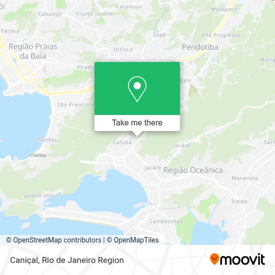 Caniçal map