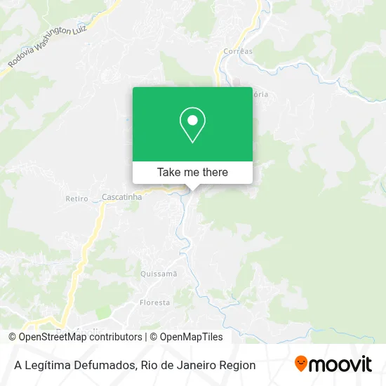 A Legítima Defumados map