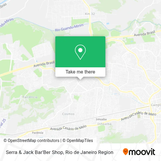 Serra & Jack Bar'Ber Shop map