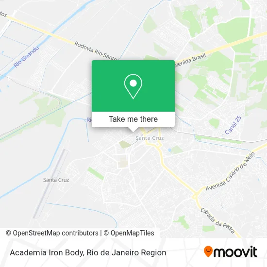 Academia Iron Body map