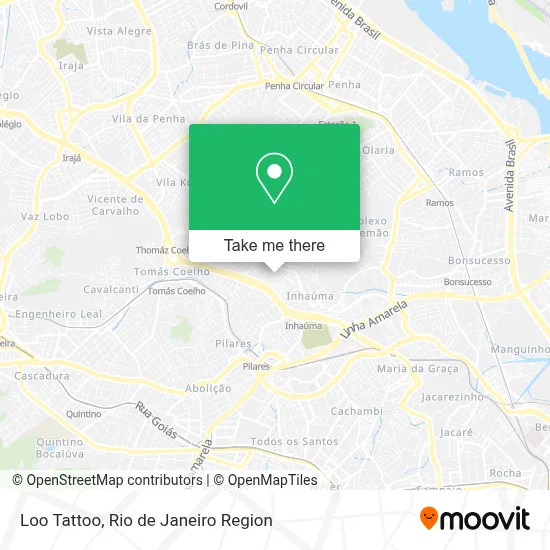 Loo Tattoo map