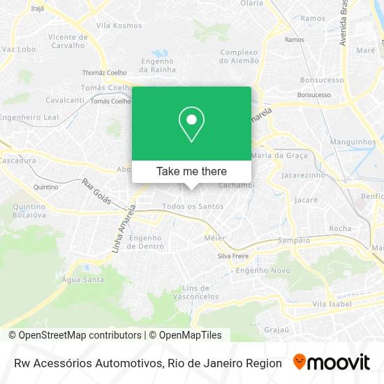 Rw Acessórios Automotivos map