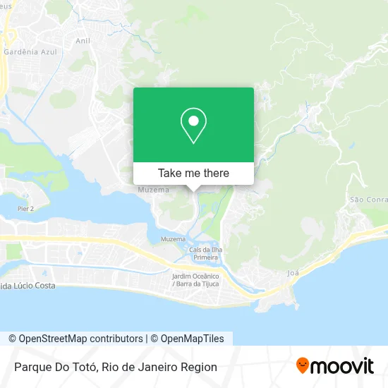 Parque Do Totó map