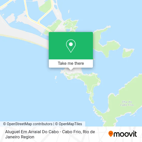 Aluguel Em Arraial Do Cabo - Cabo Frio map