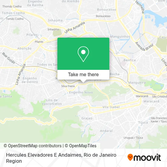Hercules Elevadores E Andaimes map