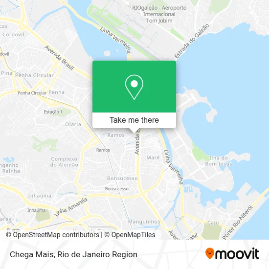 Chega Mais map