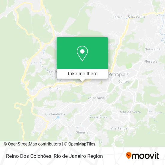 Reino Dos Colchões map