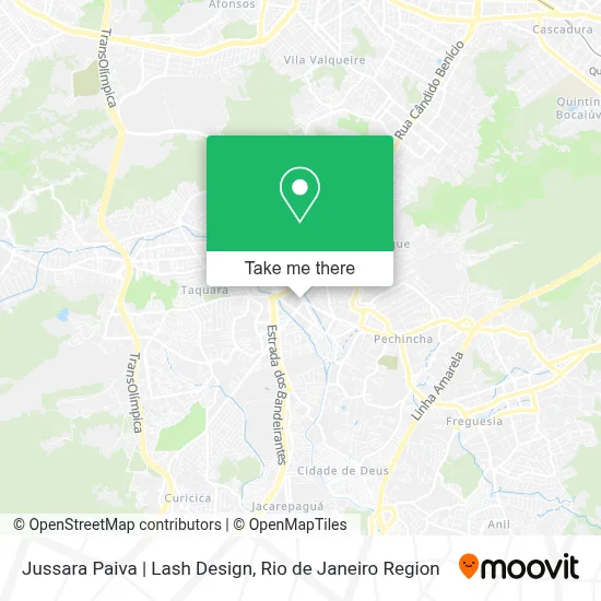 Jussara Paiva | Lash Design map