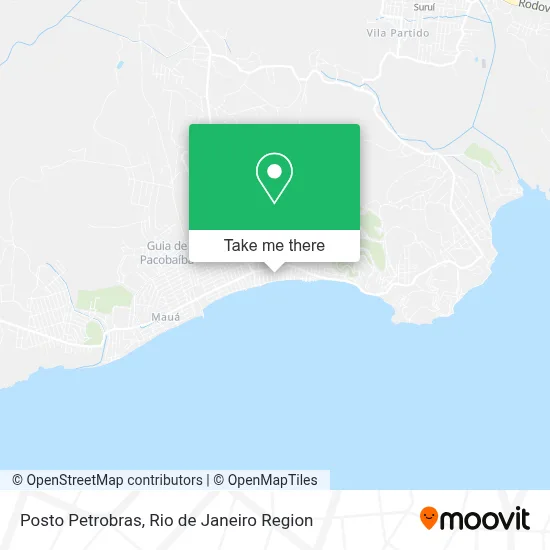 Posto Petrobras map