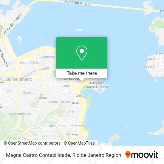 Magna Castro Contabilidade map