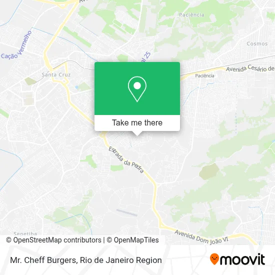 Mr. Cheff Burgers map