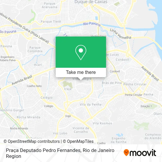 Praça Deputado Pedro Fernandes map