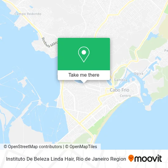 Instituto De Beleza Linda Hair map