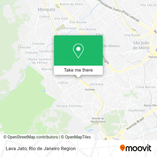 Lava Jato map