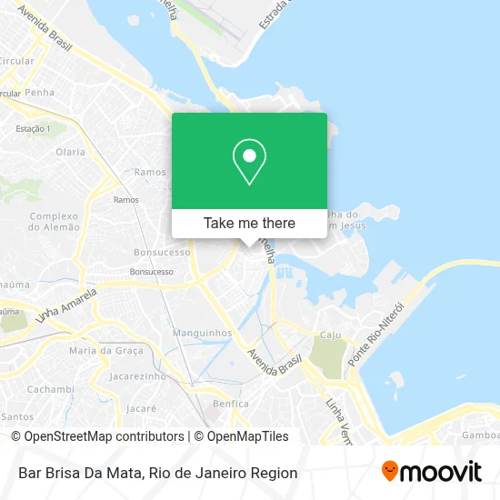 Bar Brisa Da Mata map