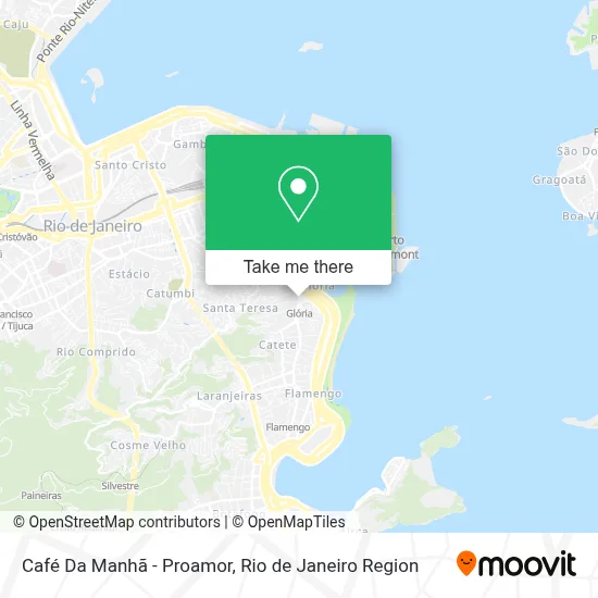 Café Da Manhã - Proamor map