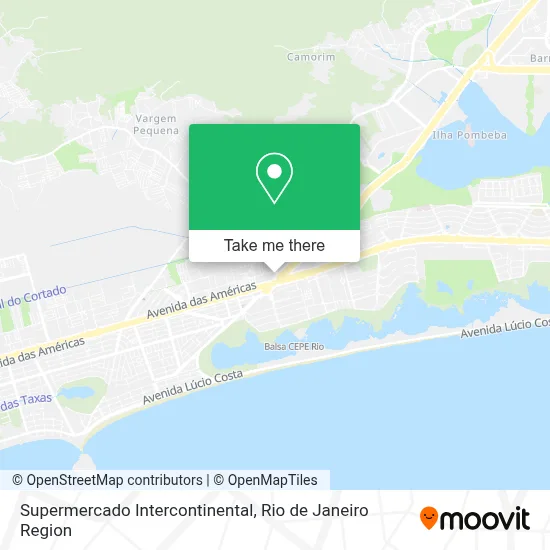 Supermercado Intercontinental map