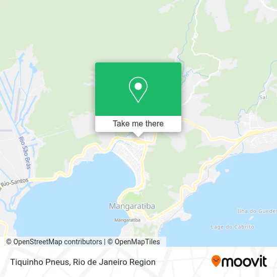 Tiquinho Pneus map