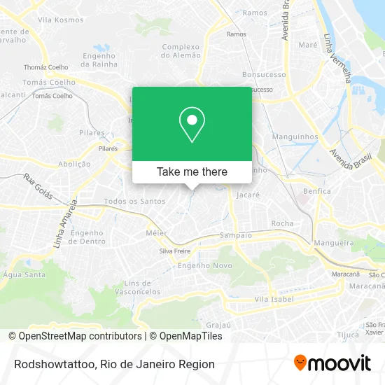 Rodshowtattoo map