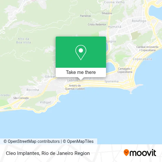 Cleo Implantes map