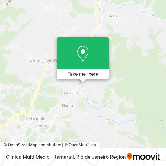 Clinica Multi Medic - Itamarati map