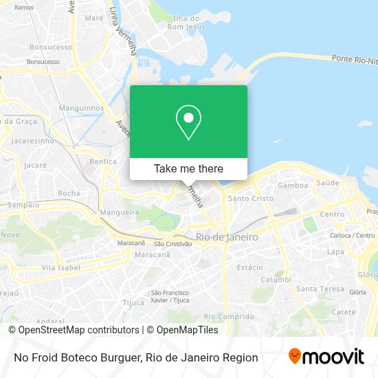 No Froid Boteco Burguer map