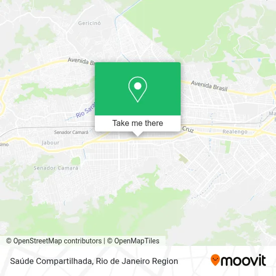 Saúde Compartilhada map