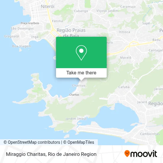 Miraggio Charitas map