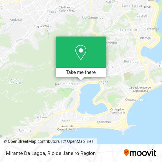 Mirante Da Lagoa map