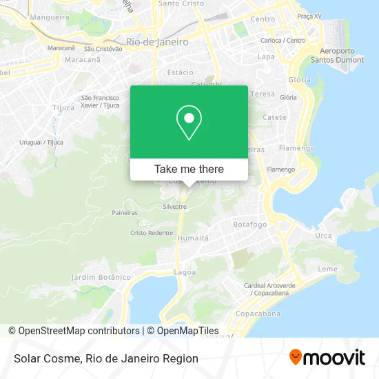 Solar Cosme map