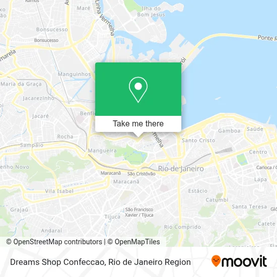 Dreams Shop Confeccao map