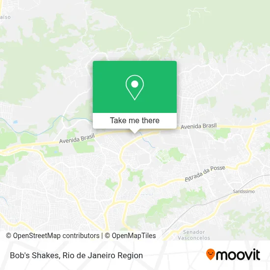 Bob's Shakes map