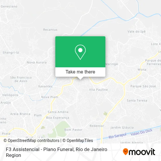 F3 Assistencial - Plano Funeral map