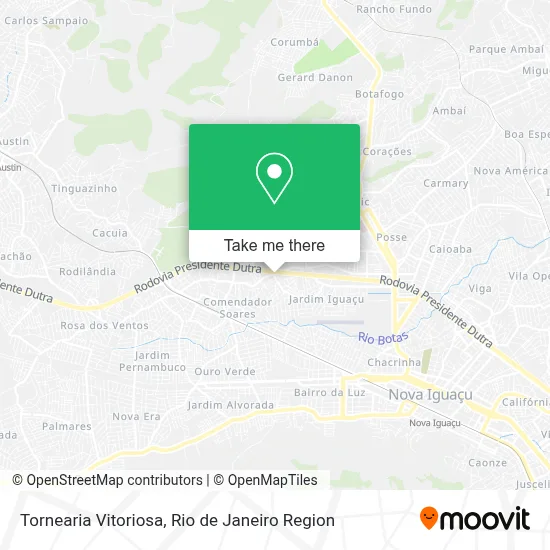 Tornearia Vitoriosa map