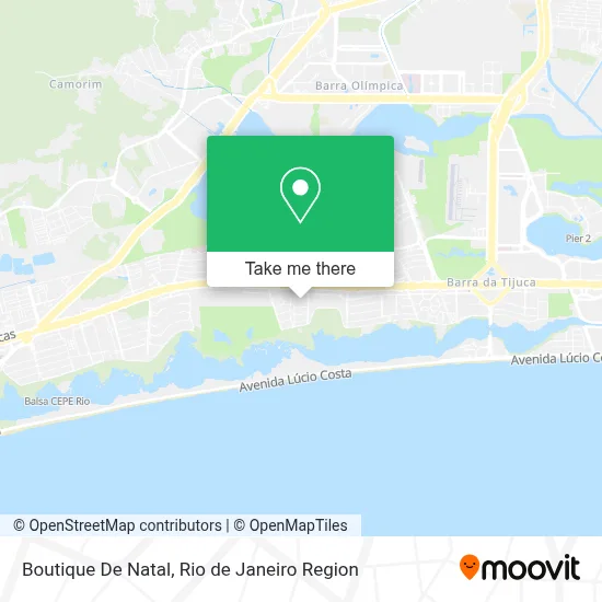 Boutique De Natal map