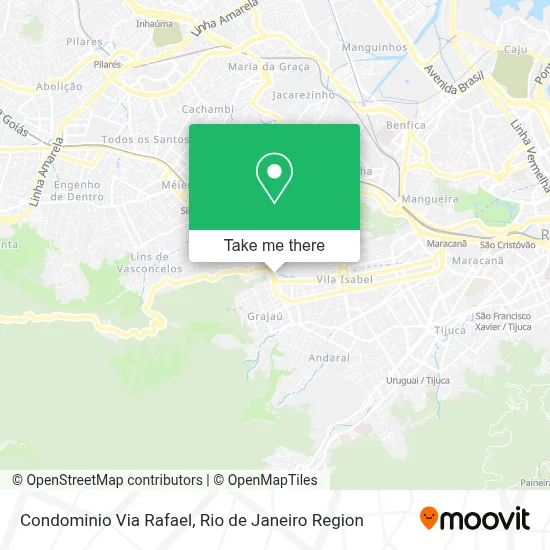 Condominio Via Rafael map