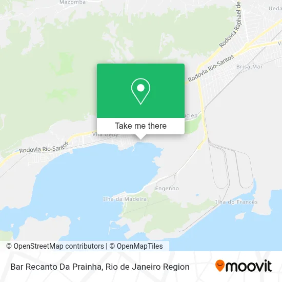Bar Recanto Da Prainha map