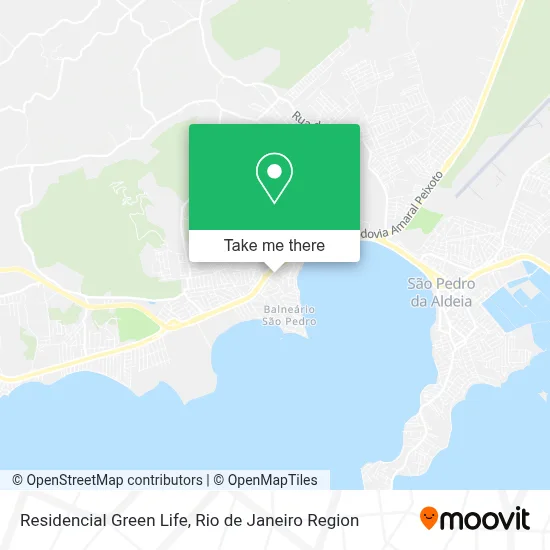 Residencial Green Life map