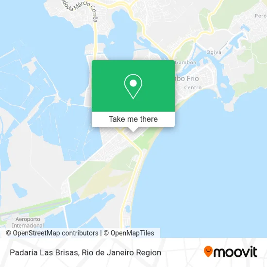 Padaria Las Brisas map
