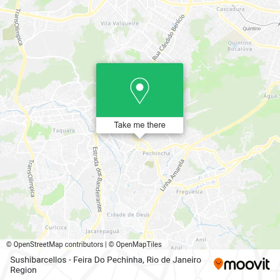 Sushibarcellos - Feira Do Pechinha map
