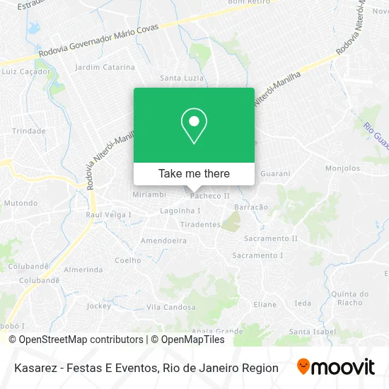Kasarez - Festas E Eventos map