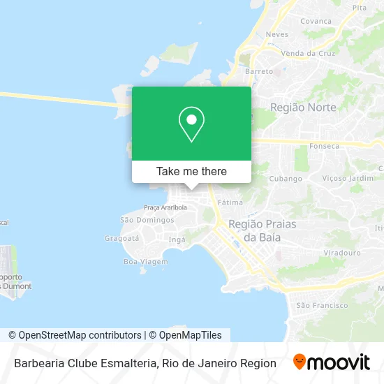 Barbearia Clube Esmalteria map