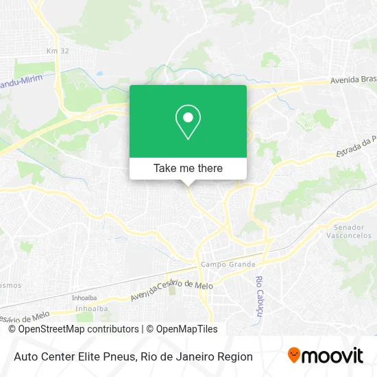 Auto Center Elite Pneus map
