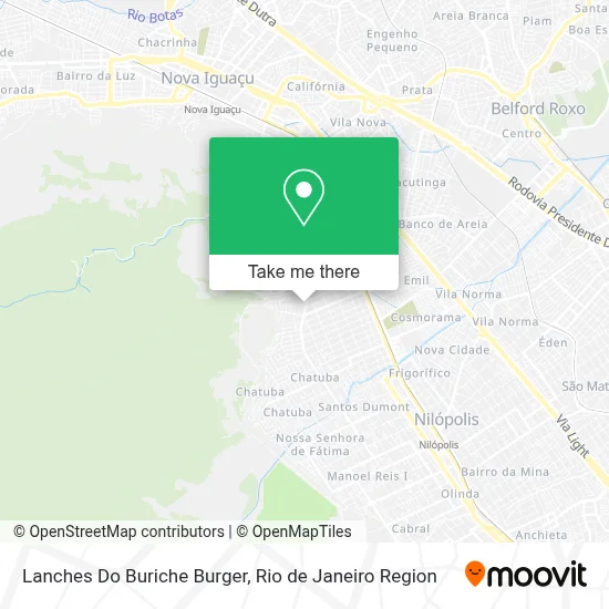 Lanches Do Buriche Burger map