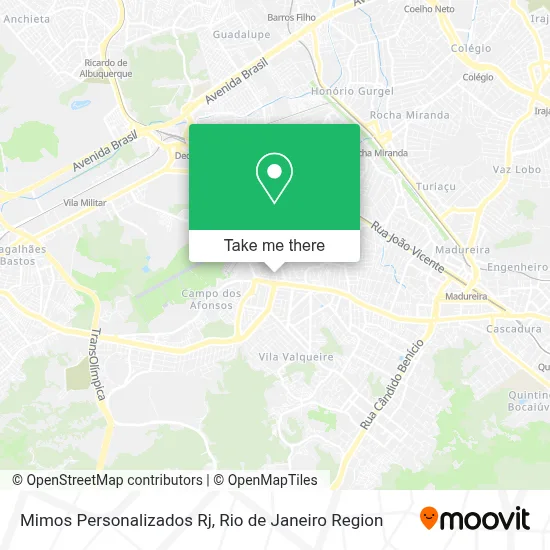 Mimos Personalizados Rj map