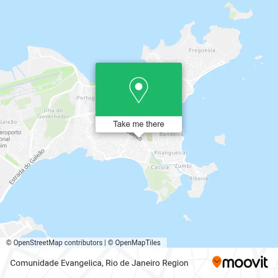 Comunidade Evangelica map