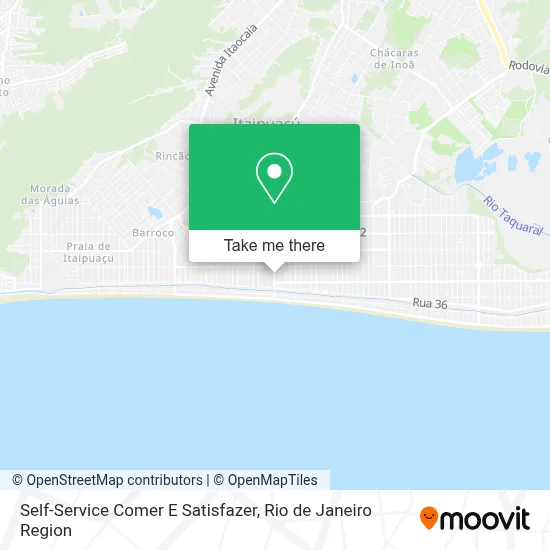 Self-Service Comer E Satisfazer map