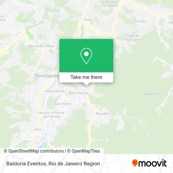 Baldoria Eventos map