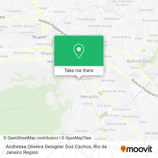 Andressa Oliveira Designer Dos Cachos map